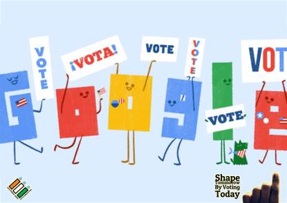 Election Vote Go Vote Vote A4 Poster (Pack of 2) on Art Paper for Vote Election Campaign Fine Art Print