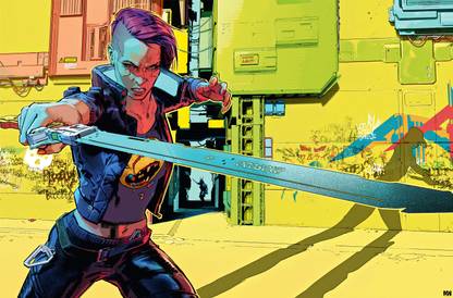 Cyberpunk 2077 V Poster 18 x 12 inch 300 GSM Paper Print