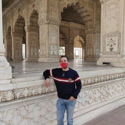 Red Fort poster Multicolor Photo Paper Print Poster Photographic Paper