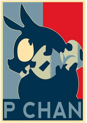 P-Chan Propaganda Poster 300 GSM 12x18 Unframed RFCP-512 Paper Print