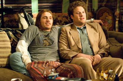 Poster Pineapple Express Seth Rogen James Franco sl-14877 (LARGE Poster, 36x24 Inches, Banner Media, Multicolor) Fine Art Print