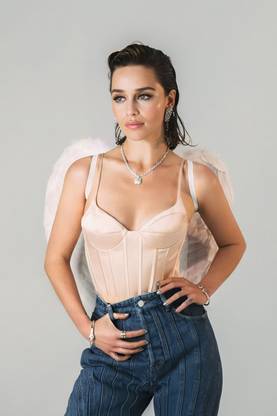 Emilia Clarke Poster for Room Wall Decoration, Size - 12 X 18 inches || EB ART 8272 Paper Print