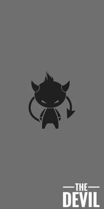 THE DEVIL POSTER FOR WALL - 12*18 - 250GSM PAPER Paper Print