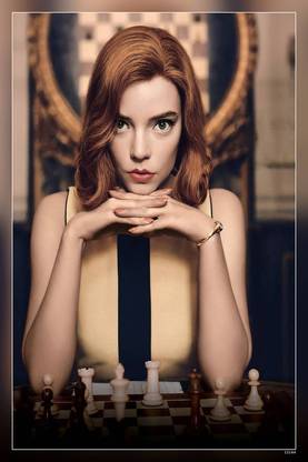 Anya Taylor Joy Women Actress Redhead Chess The Queen S Gambit Tv Series Tv Matte Finish Poster P-13144 Paper Print