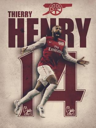 Football Player Poster on 300gsm US Imported Paper With Gloss Lamination (Unframed) With Double Side Tape and Covered With Extra Protected Sheet Only By (WK) Photographic Paper