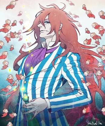 Gake No Ue No Ponyo Studio Ghibli Fujimoto I Reibun Long Hair Matte Finish Poster Paper Print