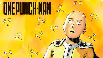Poster Anime One Punch Man Saitama sl11570 (Large Poster, 36x24 Inches, Banner Media, Multicolor) Fine Art Print