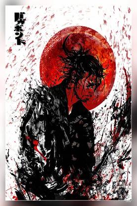 Miyamoto Musashi Vagabond Matte Finish Poster P-14556 Paper Print