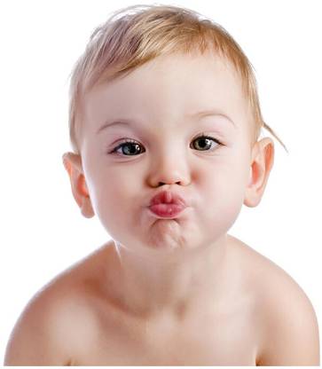 Kiss / Cute baby boy / Baby Kiss / Cute Baby / Cute Baby Posters | Baby Girl/Boy Poster | Smiling Baby Poster | Poster for Pregnant Women | New Born Cute Small Posters in Room decor with Small Size | Gloss Laminated Paper Size -18 X 24 Inch | Single Photo Paper Print (Rolled with Safety Tube). Paper Print Photographic Paper Paper Print