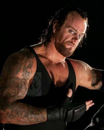 WWE Superstar Posters (The Undertaker) | Unframed | HD High Resolution Print | Size - 12 X 18 Inches Paper Print