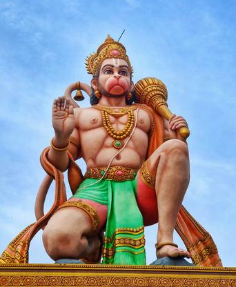 Lord Hanuman Hd Matte Finish Poster Paper Print