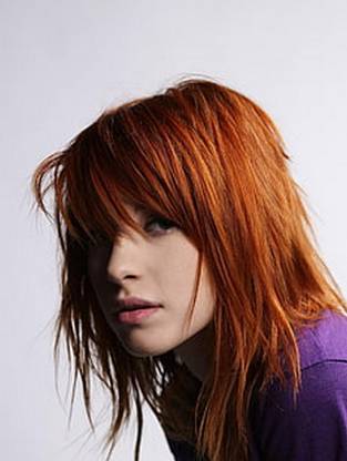 hayley williams redhead singer paramore wallpaper poster Paper Print