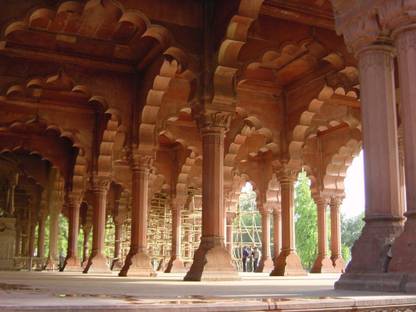 Red Fort poster Multicolor Photo Paper Print Poster Photographic Paper