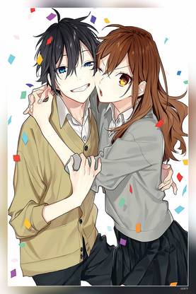 Horimiya Anime Boy Anime Girl Matte Finish Poster Paper Print