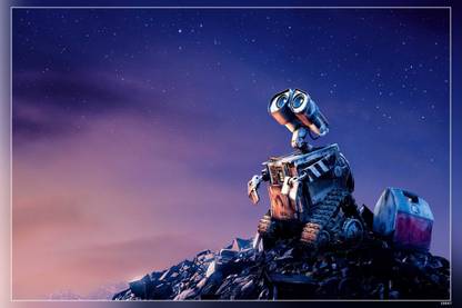 Wall E Pixar Animation Studios Disney Movies Matte Finish Poster Paper Print