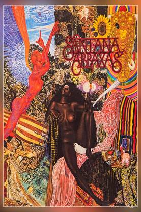 Santana Abraxas Rare Album Cover Matte Finish Poster P-3267 Paper Print