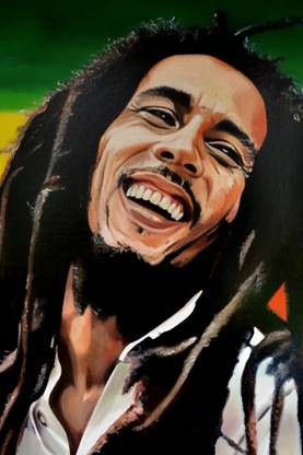 Bob Marley for Room Wall Decoration, Size - 12 X 18 inches || EB ART 4641 Paper Print