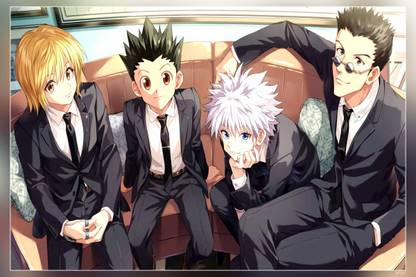 Hunter X Hunter Gon Css Killua Zoldyck Matte Finish Poster P-10722 Paper Print