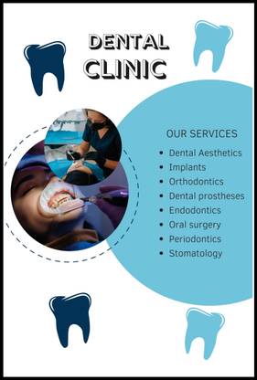 Dental Services Wall Décor Poster Fine Art Print