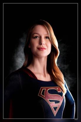 Supergirl Melissa Benoist Dc Comics Matte Finish Poster …