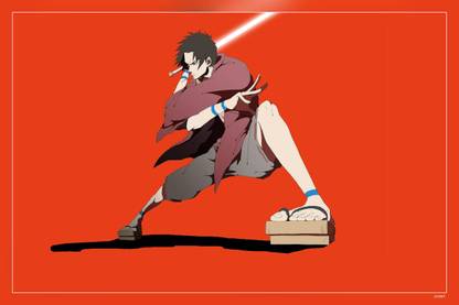 Anime Mugen Samurai Champloo Anime Boys Matte Finish Poster Paper Print