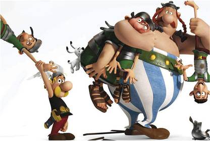 Poster Asterix The Land Of The Gods sl11589 (Wall Poster, 13x19 Inches, Multicolor) Fine Art Print