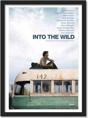 Into The Wild Movie Framed Poster For Room & Office Paper Print