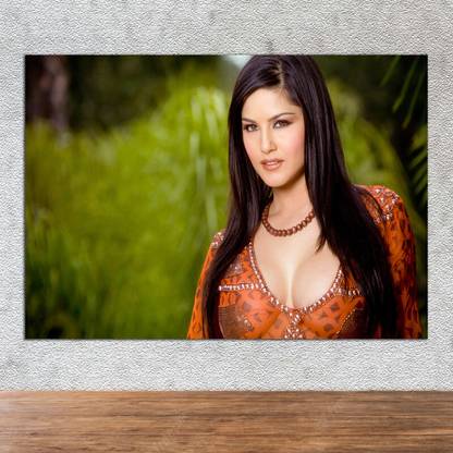 Poster Sunny Leone Celebrities sl-4974 (Wall Poster, 13x19 Inches, Matte Paper, Multicolor) Fine Art Print