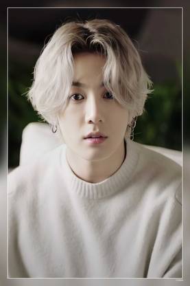 Jk Bts Jhope Jimin Kpop Suga Rm Jungkook Boy Blonde Jk Jin Matte Finish Poster Paper Print