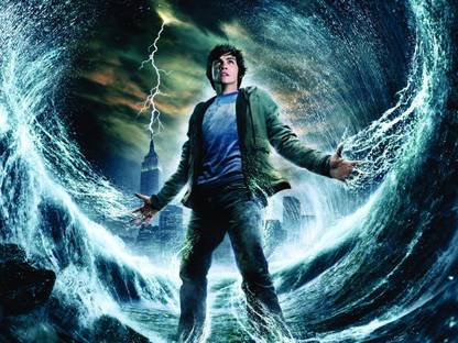 Poster Percy Jackson & The Olympians The Lightning Thief Movie sl-14873 (LARGE Poster, 36x24 Inches, Banner Media, Multicolor) Fine Art Print