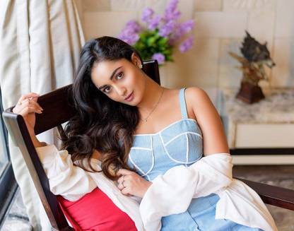 Tridha Choudhury poster Multicolor Photo Paper Print Poster Photographic Paper