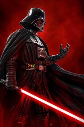 Darth Vader Poster | Star Wars Poster 12 X 18 Inch (Multicolor) Paper Print
