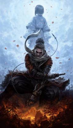 Sekiro Shadows Die Twice Matte Finish Poster Paper Print