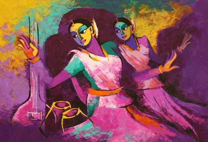 Poster Kathak Dance Digital Art sl-14445 (LARGE Poster, 36x24 Inches ...