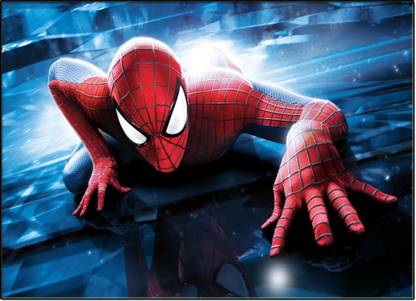 Super Glossy Beautiful Design Room Poster For Crazy Spider Man Lover 3D Poster
