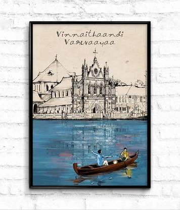 Vinnaithaandi Varuvaayaa Tribute Poster Photographic Paper