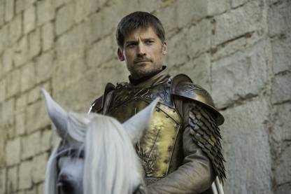 Poster Tv Show Game Of Thrones Jaime Lannister Nikolaj Coster Waldau Tyrion Lannister Peter Dinklage Large Poster sl-9201 (Large Print, 36x24 Inches, Banner Media, Multicolor) Fine Art Print