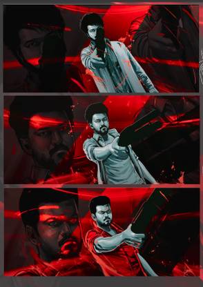 The Goat New Poster | Thalapathy Vijay A4 Size Photographic Paper