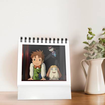 Studio Ghibli Desk Photo Album ( Set of 1 ) 24 Photos Front-Back Fine Art Print
