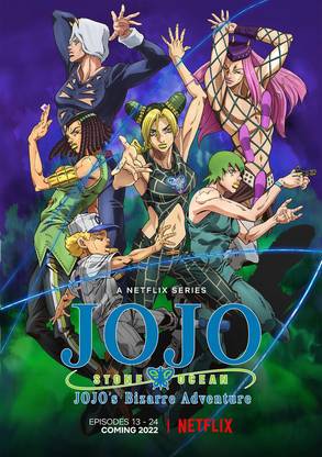 Jojo'S Bizzare Adventure Anime Series Hd Matte Finish Poster Paper Print