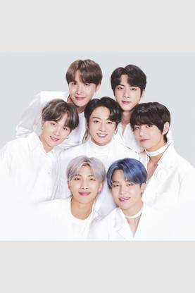 Bts Army Bangtan Boy V suga J-Hope Jungkook Jin Jimin Rm Hd Printed 8X12In_BTS_639 Paper Print