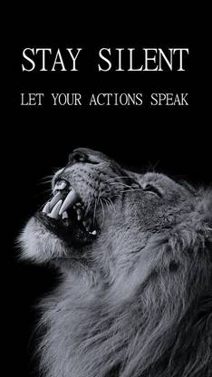 Let Your Actions Speak Success English Quotes Inspirational Matte Finish Poster Paper Print