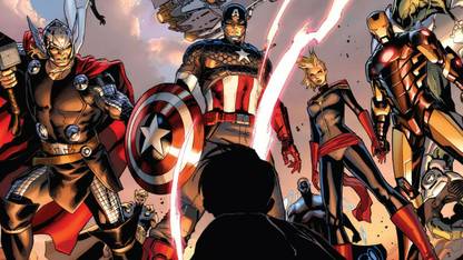 Poster Avengers Captain America Captain Marvel Comics Iron Man Superhero Thor sl-16811 (Wall Poster, 13x19 Inches, Matte Paper) Fine Art Print