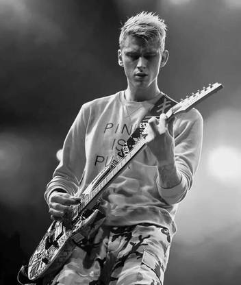 Machine Gun Kelly Mgk Poster 12 X 18 Inch (Multicolor) Paper Print