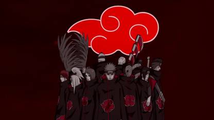 Naruto - Akatsuki - Posters - A4 Paper Print