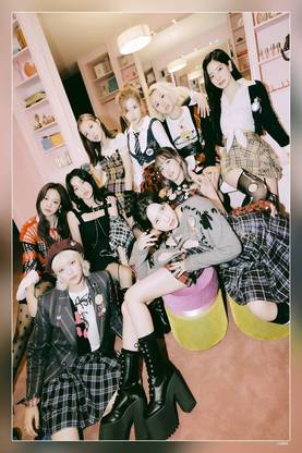 Twice Matte Finish Poster P-15880 Paper Print