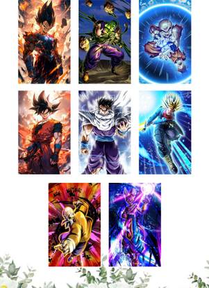 BEST GOKU POSTER GOKU FANS Room & Hostel - Paper Print