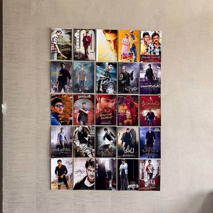 Mahesh Babu all (30) movie posters Photographic Paper