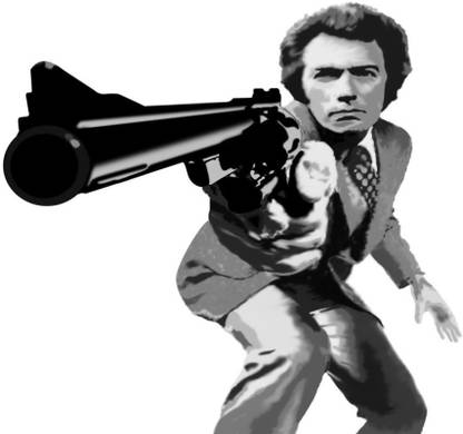 Poster Harry Christmas Dirty Harry Large Poster sl-8251 (Large Print, 36x24 Inches, Banner Media, Multicolor) Fine Art Print