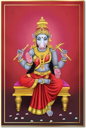 Sri Varahi Amman I Varahi Amman I Wall Poster A3 Fine Art Print